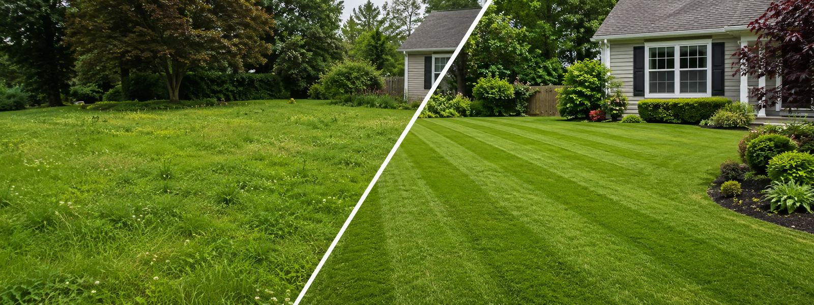 Before and after — our work